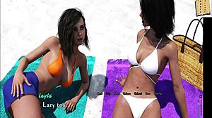 Underwater kissing with Layla