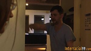 Wow, Brunette Babe Rides Big Cock With Anal And Oral Action!