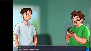 Horny MILF Landlady Seduces in Summertime Saga Game