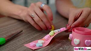 Sexwithsis Com - Kyler Quinn And Lulu Chu Share One Huge Hard Cock In Wet Teen 18+ Stepsister Action