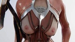 Eve Fucked Hard in POV Loop 3D Cartoon