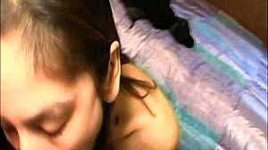 19yo native american teen swallows cum from big black cock, what do you think?