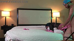 Intense Doggystyle Pounding for TS