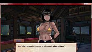 Blonde Slut Gets Rough Anal On Country Ranch