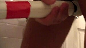 Damn, Tina Horn straps on to slam Andre Shakti hard after a wild spanking!