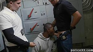 Black Men Tease White Guys in Gay Orgy Culo Fun