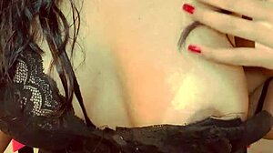 cute 21-year-old student filmed in public nighttime meeting