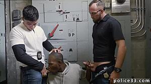 Black Men Tease White Guys in Gay Orgy Culo Fun