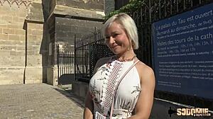 Kim, the Curvy European Milf, Gets Her Ass Pounded Hard