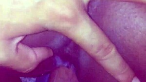 Fiancée's Wet Pussy Spread And Creamy From Orgasm.