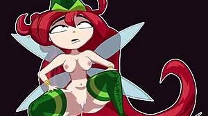 horny fairy betilla acts naughty in the forest