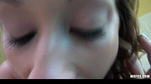 Blake seduces boyfriend with blowjob and doggystyle