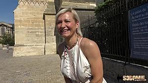 Kim, the Curvy European Milf, Gets Her Ass Pounded Hard