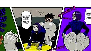 teen titans relief by doompypomp in anime hentai style with big cocks