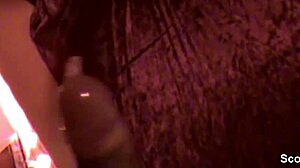 German stranger encounters hooker in intimate sex tape moment