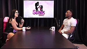 Will Mastro in Sheer Red Lingerie Glamour Scene