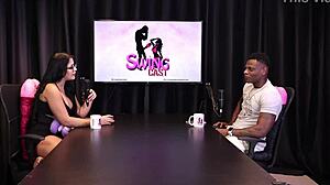 Will Mastro in Sheer Red Lingerie Glamour Scene