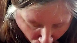 Friends Wife Blowjob Cheating Topless Action