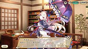 ayakashi rumble eva in anime hentai game adventure