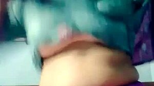Unsatisfied indian teen satisfies herself on webcam with big boobs