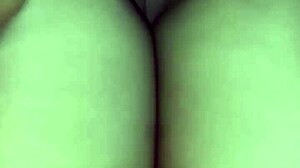 Feeling ecstatic during group ride with finger in ass