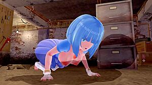 Intriguing 3D Hentai With Big Ass And Tits Features Short Hair Handjob And Orgasm