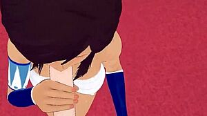 the avatar korra perfect blowjob