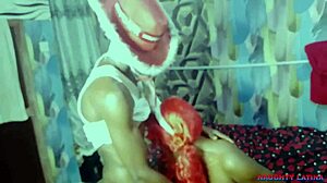 Watch morning twerking and hardsex on christmas day