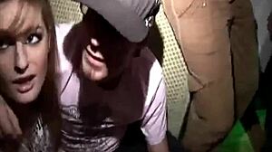 Dude Feels Intense Emotions During Hot Lapdance from Cute Party Girl at Sorority Dorm