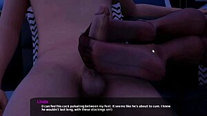 i gave my milfy step mom a footjob with big cock until she came on tits