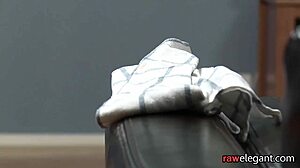 Bootylicious Euro Maid Sucks Black Cock Hard!