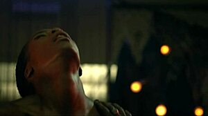 Celebrities ride with big tits and blonde asses