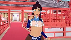 the avatar korra perfect blowjob