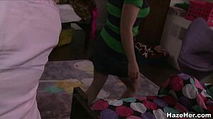 teen sorority pledges get pussy rings during wild gay orgy group fun at college