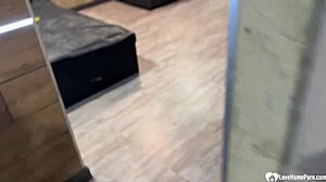 Roommate fucks me in the dorm after breakup, ripping clothes and riding missionary.