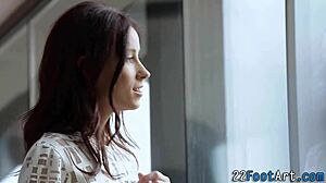 that footjob slut is getting some oral now