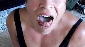 Blowjob Perfection - Thick Wife Swallows The Load!