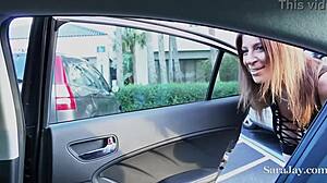 feeling the thrill as busty sara jay rides her driver shaundam