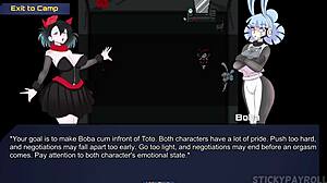 Big Tits Goth Babe Gets Her Pussy Wrecked In Hentai Sex Game Part 5