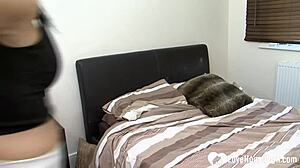 hot milf in stockings takes a pounding