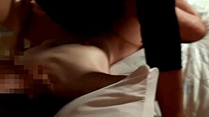 asian milf creampied in shaved pussy