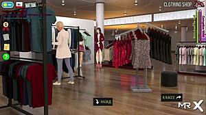 Fashion Business Sells Dresses Naked in 3D Anime Game. Explore Hentai Elements.