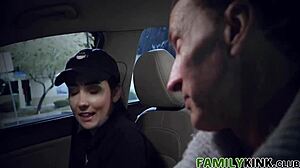 Busty teen tricked into modelling by dirty stepuncle