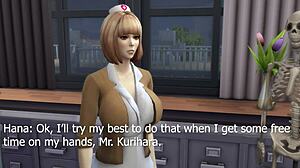 Exciting prison school hospital scene from anime!