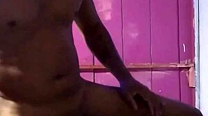 i ate the tasty brazilian granny's big pussy after fixing her shower, she moaned so loud!