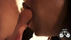 Ebony Babe Gets Bent Over For Big Cock Doggystyle Fuck