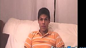 This straight guy rides a twink's rod hard