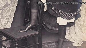 Eskimo Nell in a retro vintage setting