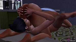 why does my girlfriend moan so loud during hard bed fucks?