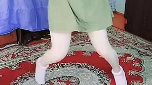 Is this cute crossdresser ready for cowgirl action?